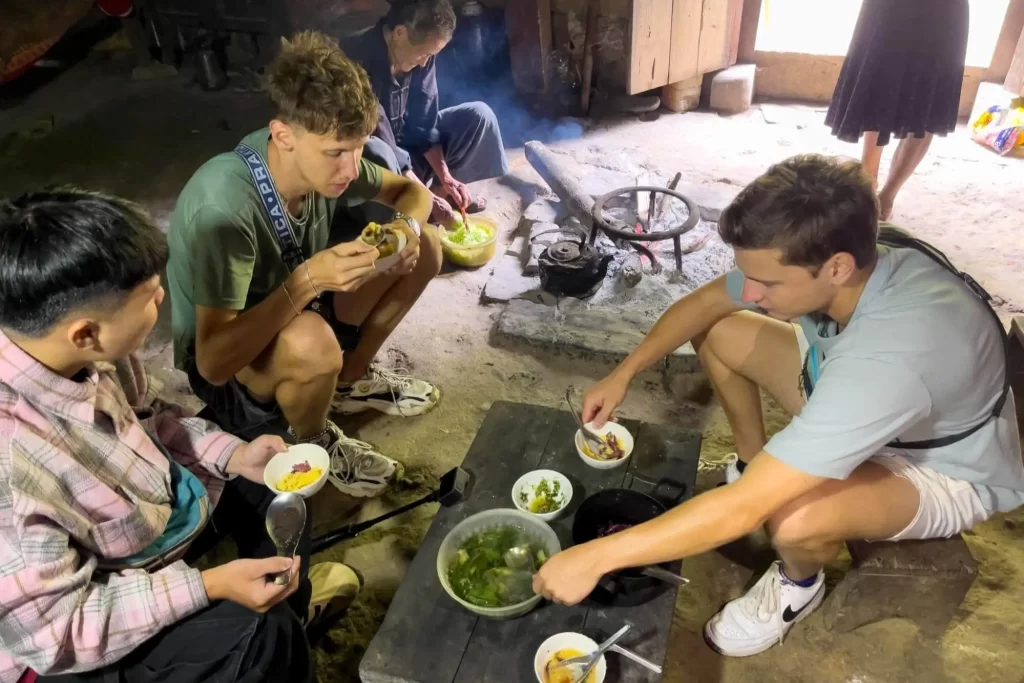 Ha Giang Loop itinerary - Local meal
