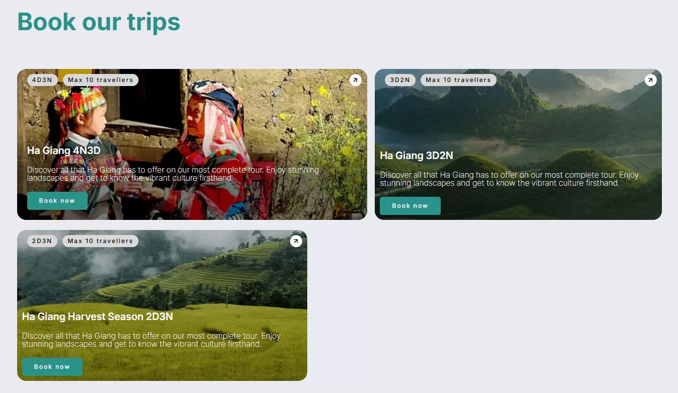 how to book the ha giang loop