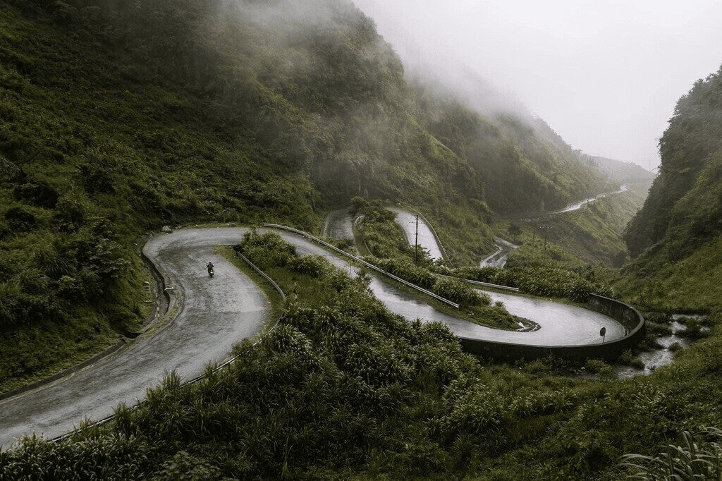 ha giang rainy season