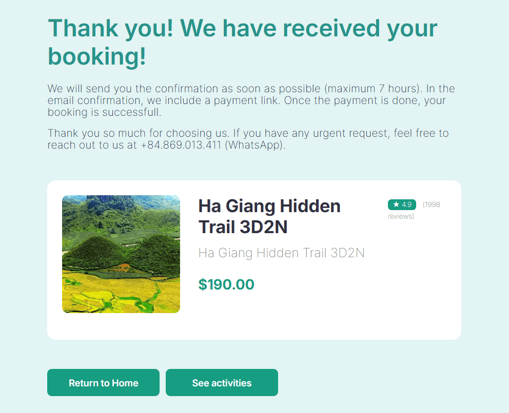 how to book the ha giang loop
