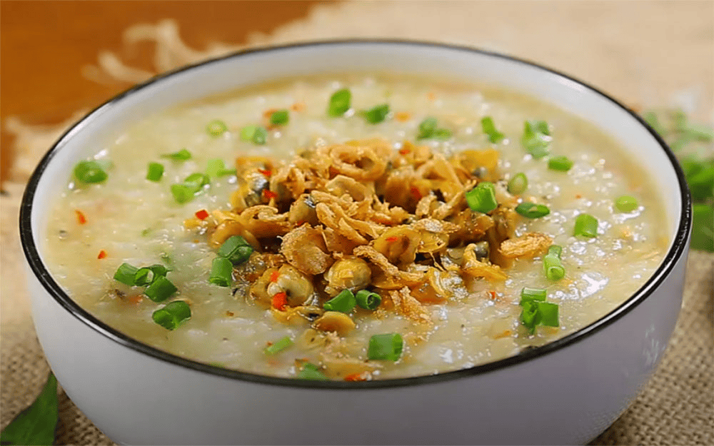 ha giang food - aconite root porridge